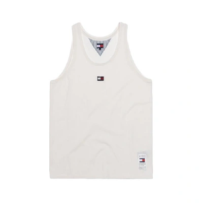 Pre-owned Kith  X Tommy Hilfiger Mini Flag Tank Top White