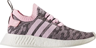 Pre-owned Adidas Originals Adidas Nmd R2 Wonder Pink Black (women's) In Wonder Pink/wonder Pink/core Black