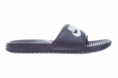 Pre-owned Nike Benassi Jdi Midnight Navy//windchill