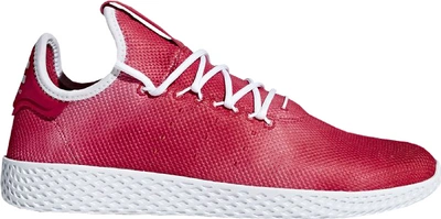 Pre-owned Adidas Originals  Tennis Hu Pharrell Holi Red In Scarlet Red/footwear White/footwear White