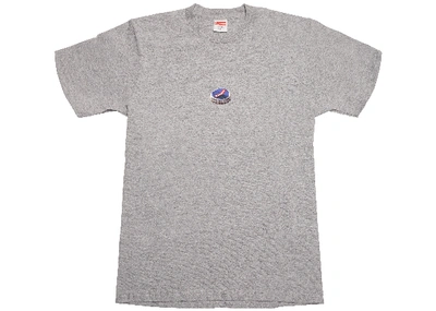 Pre-owned Supreme  Bottle Cap Tee Heather Grey