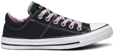 Pre-owned Converse Chuck Taylor All Star Madison Ox Hello Kitty Black (women's) In Black/prism Pink-white