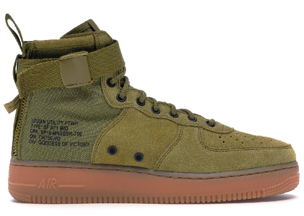 nike sf af1 mid desert moss desert moss