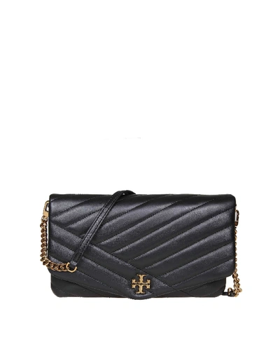 Shop Tory Burch Women's Black Leather Pouch