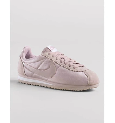 Shop Nike Classic Cortez Sneaker In White/ Coral Stardust/ Gym Red