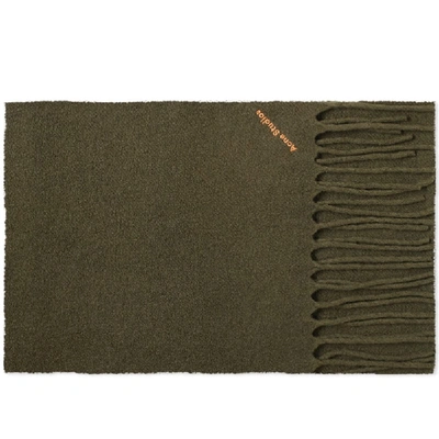 Shop Acne Studios Villy Scarf In Green