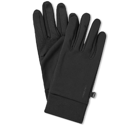 Shop Norse Projects Hidra Touch Screen Glove In Black