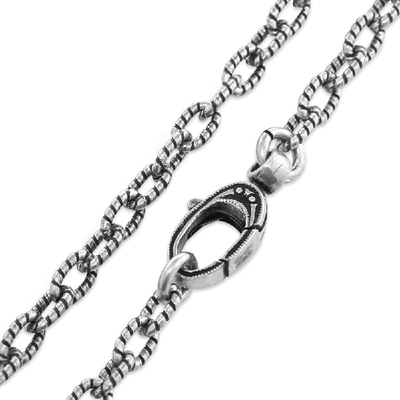 Shop Gucci G Cube Pendant Necklace In Silver
