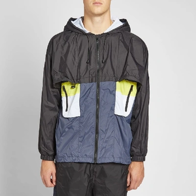 Shop Opening Ceremony Double Layer Windbreaker In Black