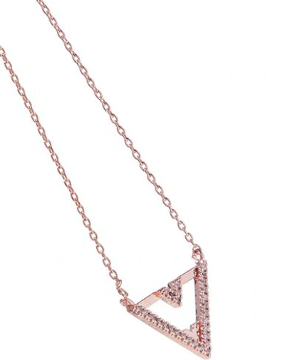 Shop Astrid & Miyu Necklace In Copper