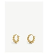Missoma Mini Tital 18ct Gold Vermeil Hoop Earrings In Gold