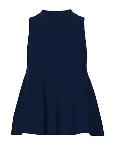 Shop Milly Sweater In Dark Blue