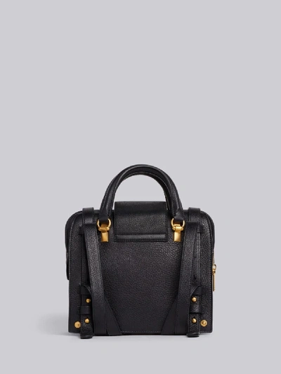 Shop Thom Browne Zip-top Mrs. Thom Mini Backpack In Black