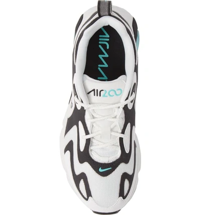 Shop Nike Air Max 200 Sneaker In White/ Black/ Aurora Green