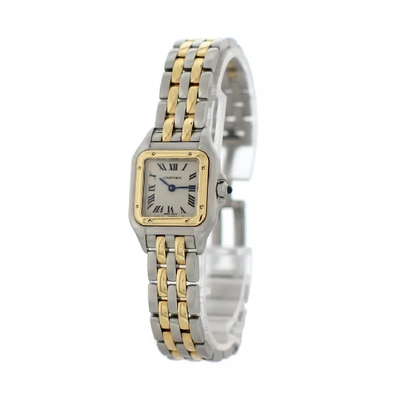 Shop Cartier Panthere 1120 Two Tone Ladies Watch In Not Applicable