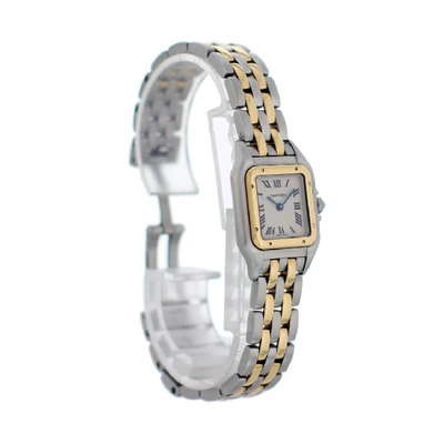 Shop Cartier Panthere 1120 Two Tone Ladies Watch In Not Applicable