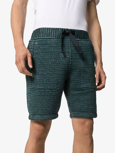 Shop Rapha Mens X Byborre Green Limited Edition Transfer Shorts