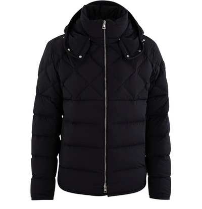 Shop Moncler Cecaud Winter Jacket In Navy