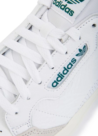 Shop Adidas Originals Continental Vulc Trainers In Ftwr Blanc