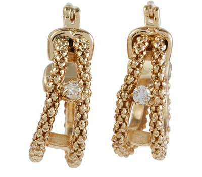 Shop Isabelle Toledano Laura Earrings In Gold