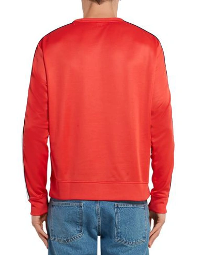 Shop Ami Alexandre Mattiussi Sweatshirts In Red