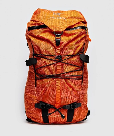 Shop Arc'teryx Alpha Ar 20 Backpack In Beacon