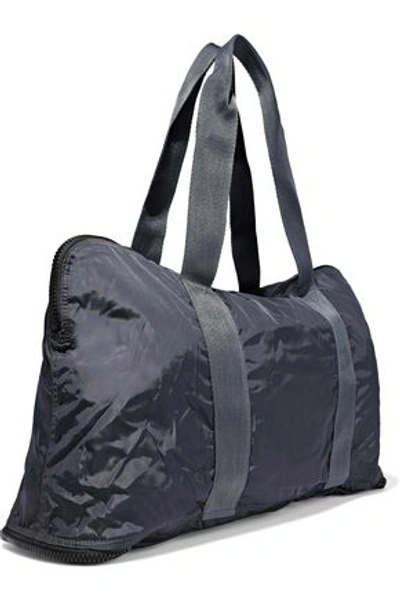 Shop Adidas By Stella Mccartney Shell Weekend Bag In Anthracite