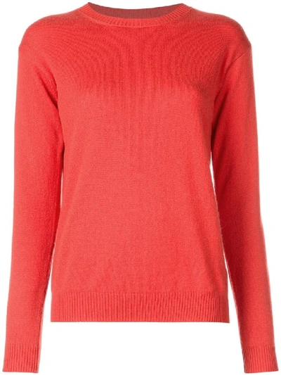 Shop Alexandra Golovanoff Virgile Cashmere Sweater In Red