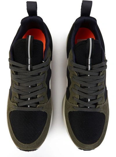 Shop Veja Venturi Trainers In Black Olive Pierre