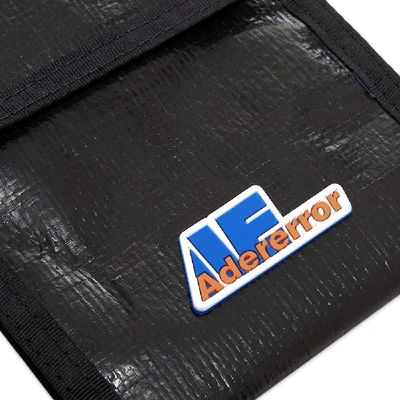 Shop Ader Error Ae Logo Shoulder Wallet In Black