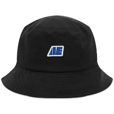 Shop Ader Error Seasonal Logo Bucket Hat In Black