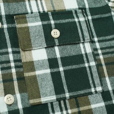 Shop Wood Wood Franco Check Shirt In Green