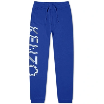 Shop Kenzo Paris Logo Sweat Pant In Blue