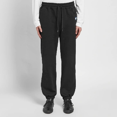 Shop Ader Error Embroidered Patch Sweat Pant In Black