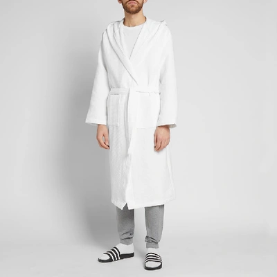 Shop Schiesser Bath Robe In White