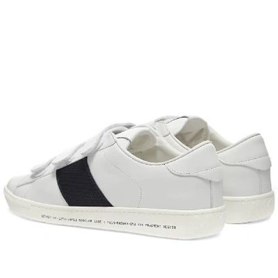 Shop Moncler Genius - 7 Moncler Fragment Hiroshi Fujiwara Franz Sneaker In White