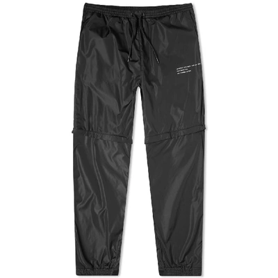 Shop Moncler Genius - 7 Moncler Fragment Hiroshi Fujiwara Track Pant In Black