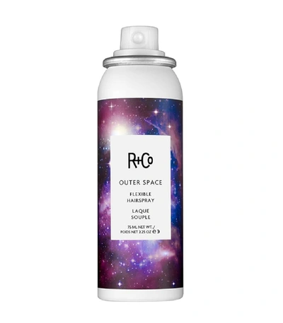 Shop R + Co Outer Space Flexible Hairspray  Travel In N/a