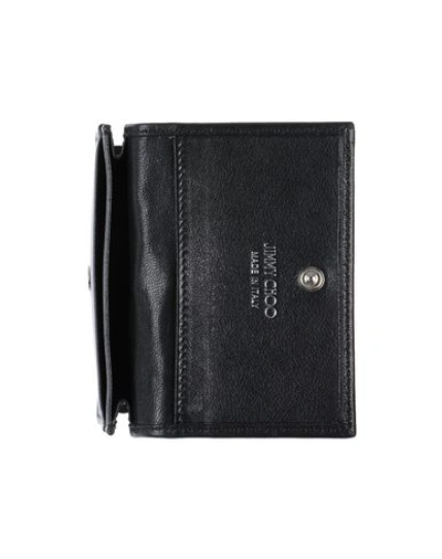 Shop Jimmy Choo Coin Purses In Black