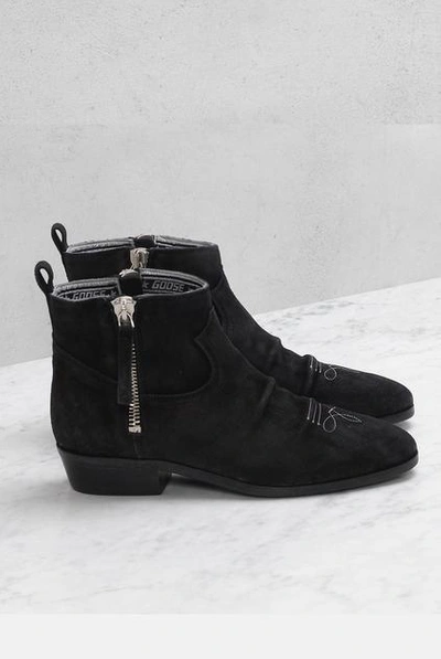 Shop Golden Goose Boots Viand In Black