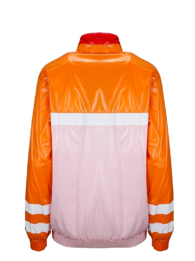 Shop Burberry Jacket In Yellow & Orange