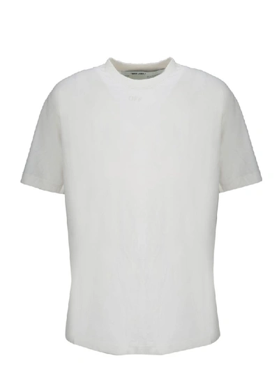 Shop Off-white Short Sleeve T-shirt In White