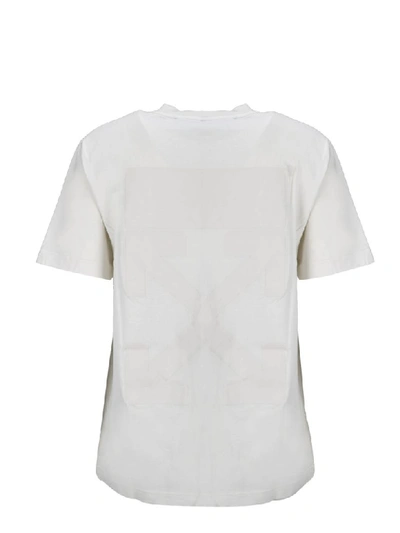 Shop Off-white Short Sleeve T-shirt In White
