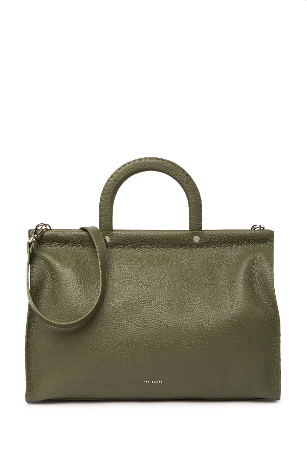ted baker khaki large tote bag