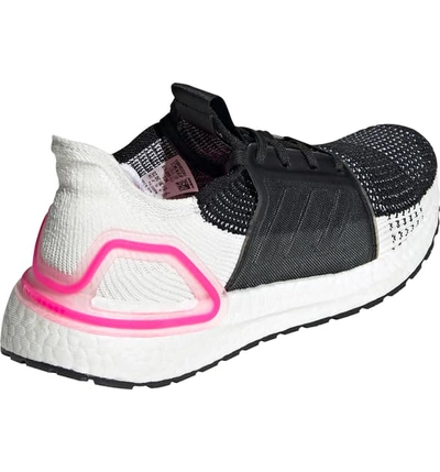 Shop Adidas Originals Ultraboost 19 Running Shoe In Core Black/ White