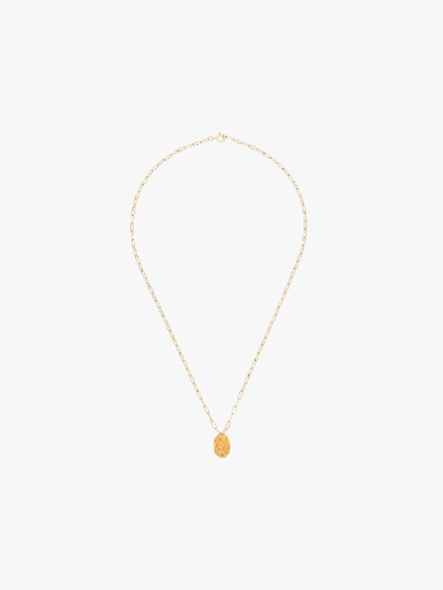 Shop Alighieri 24k Gold-plated The Infinite Offering Necklace