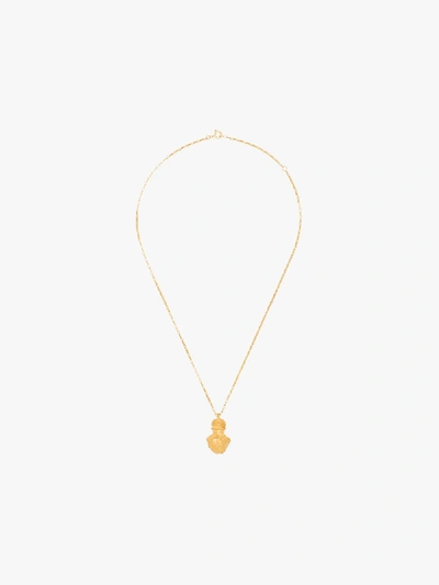 Shop Alighieri Gold-plated The Tuscan Wanderer Necklace