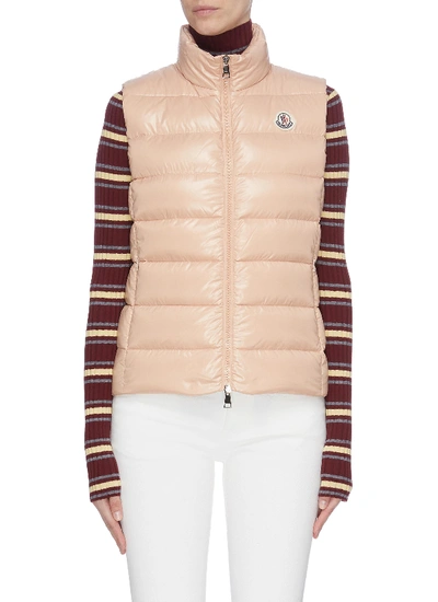 Shop Moncler 'ghany' Down Puffer Vest