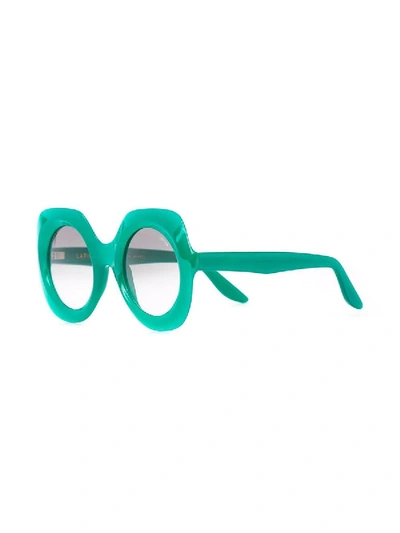 Shop Lapima Green Paula Sunglasses