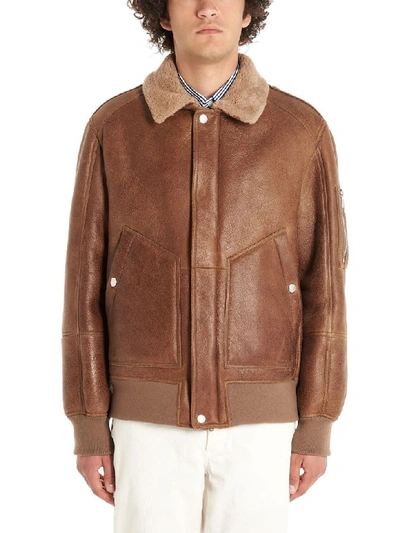 Shop Brunello Cucinelli Jacket In Guanaco